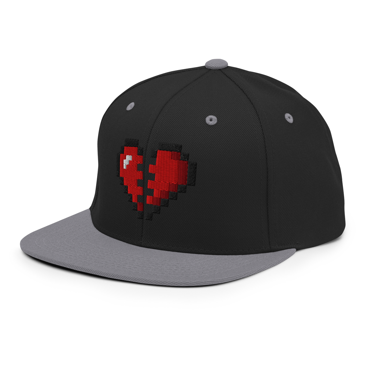 Broken Heart Snapback Hat