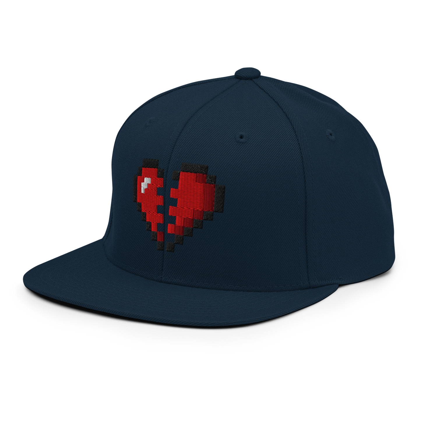 Broken Heart Snapback Hat