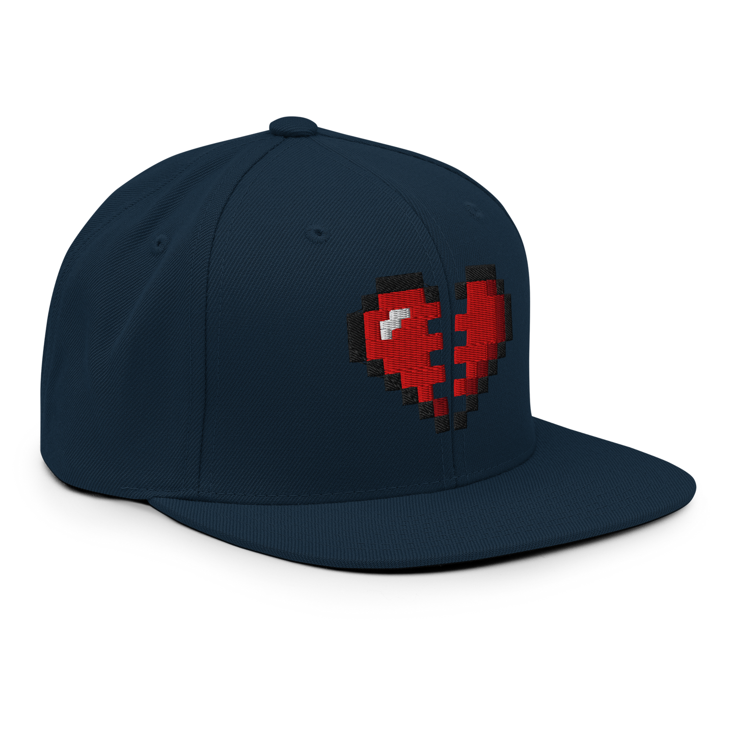 Broken Heart Snapback Hat