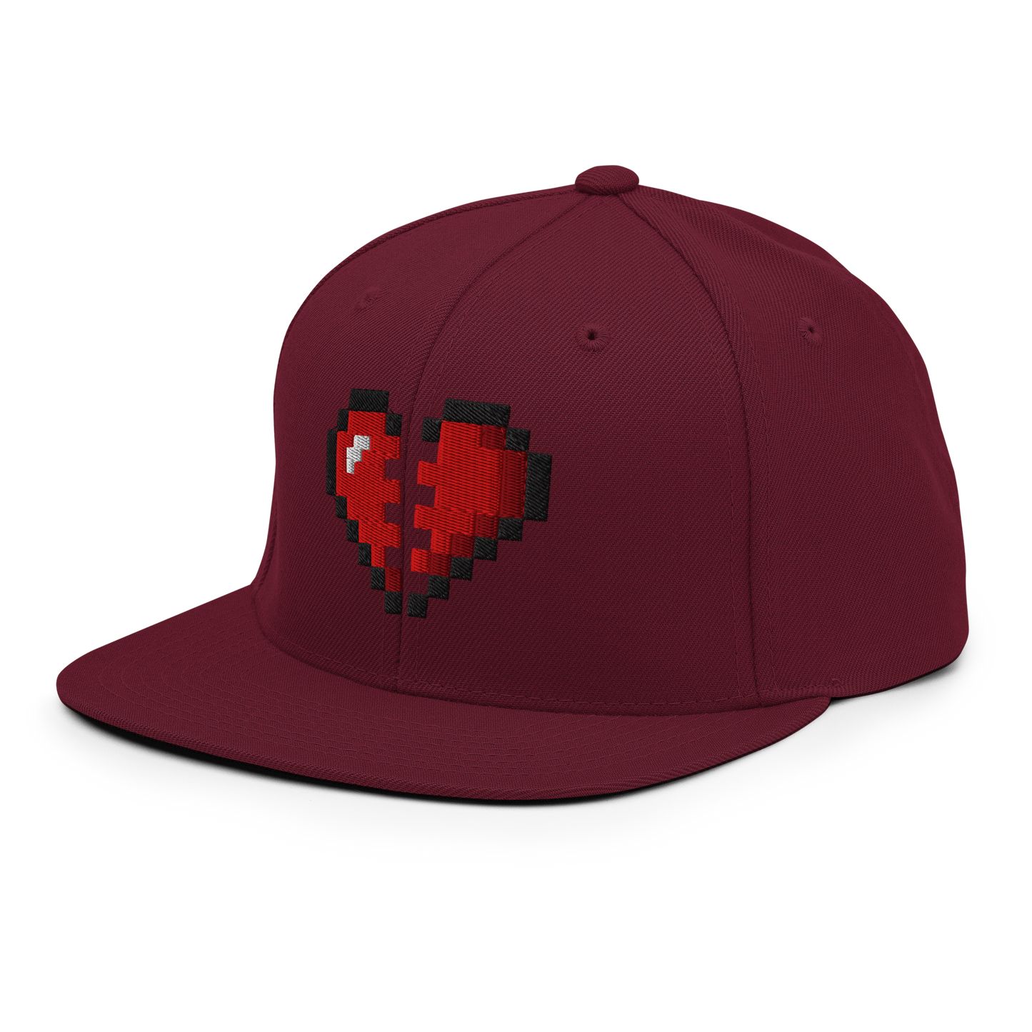 Broken Heart Snapback Hat