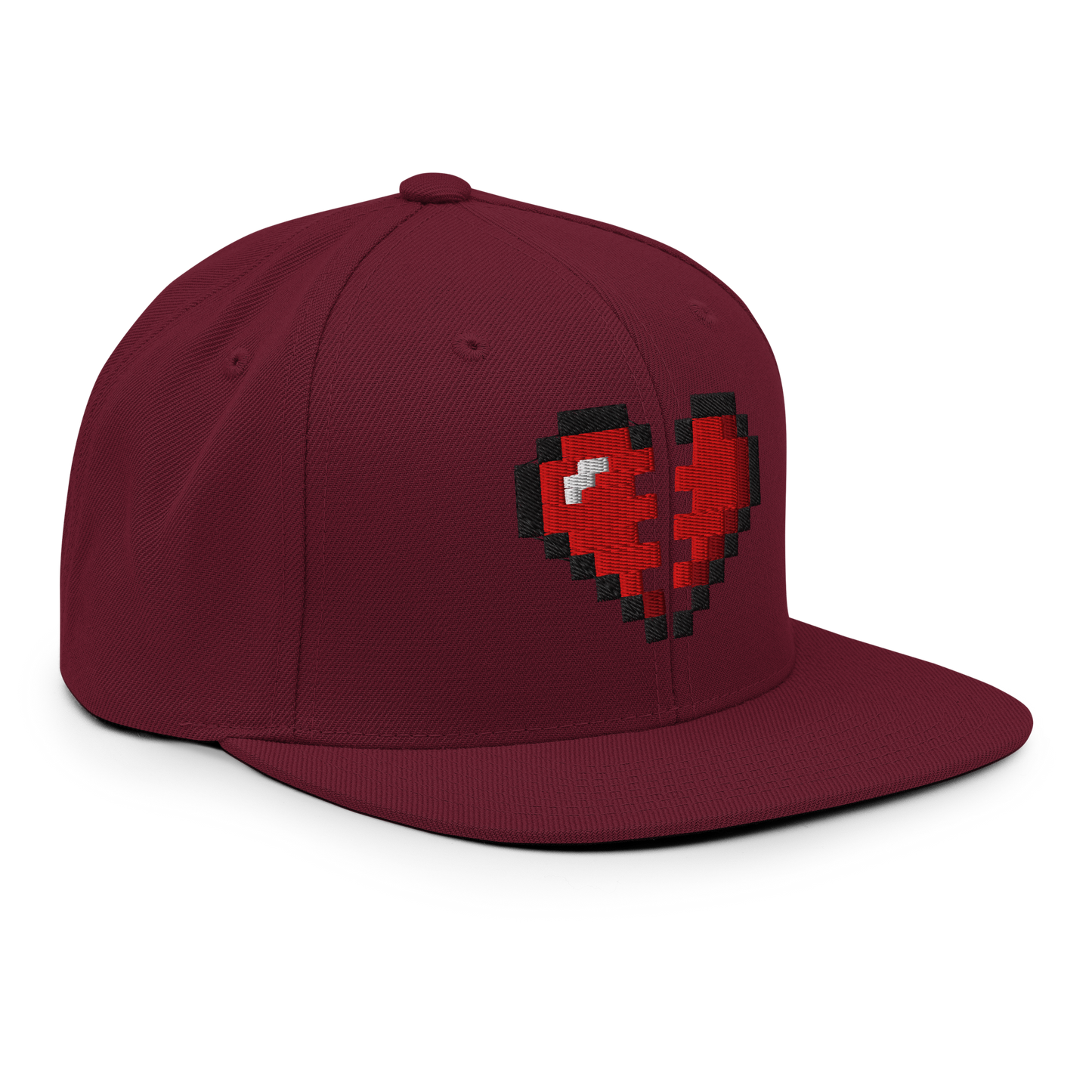 Broken Heart Snapback Hat