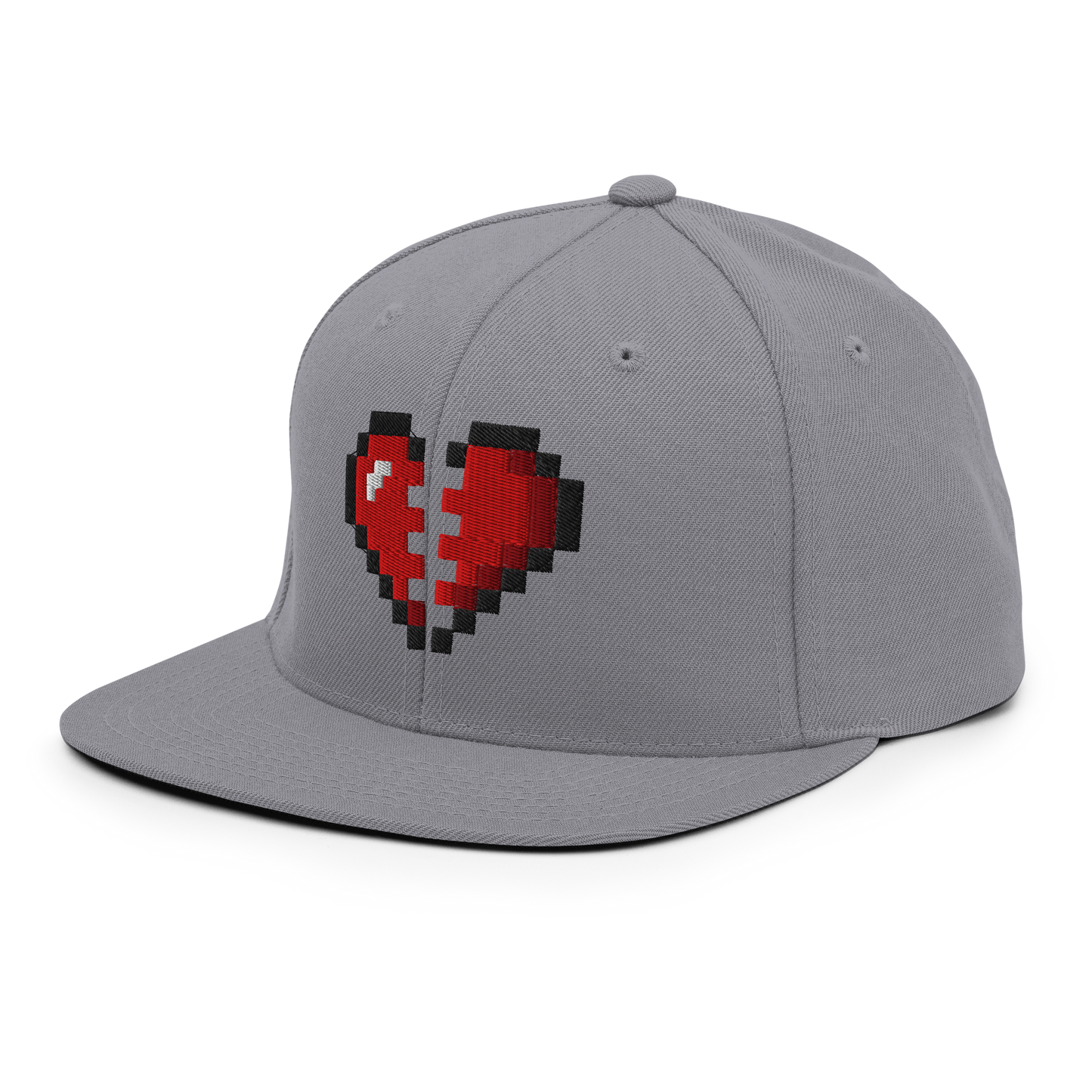 Broken Heart Snapback Hat