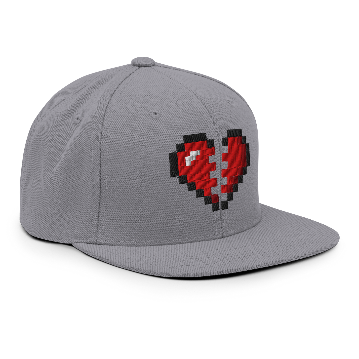 Broken Heart Snapback Hat