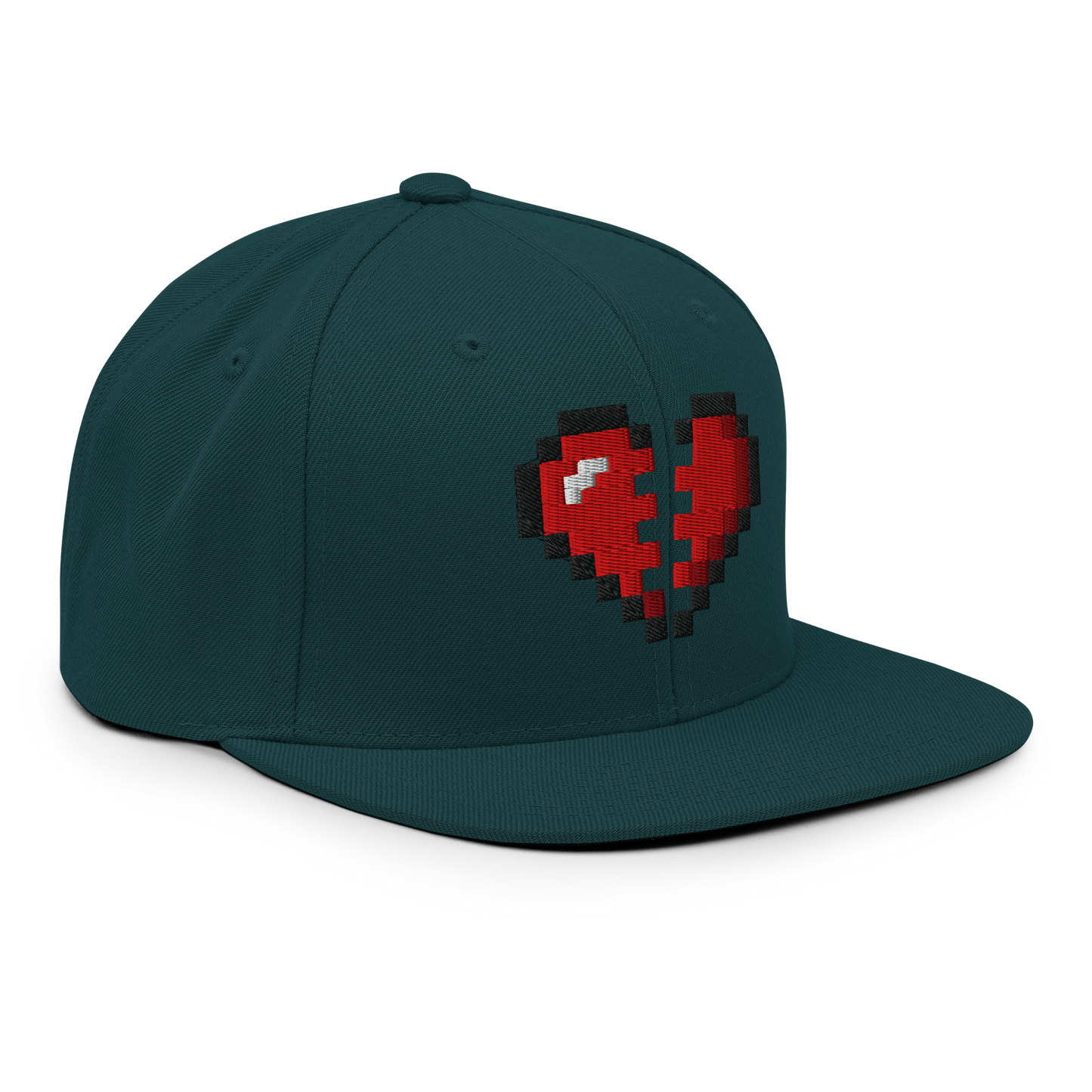 Broken Heart Snapback Hat