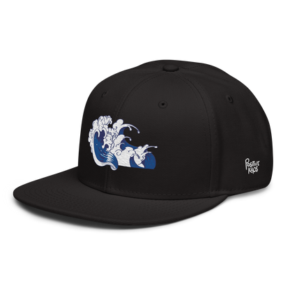 Waves Snapback Hat