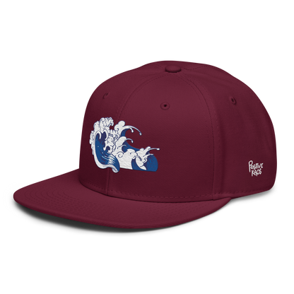 Waves Snapback Hat