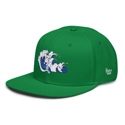 Waves Snapback Hat