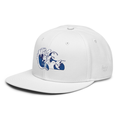 Waves Snapback Hat